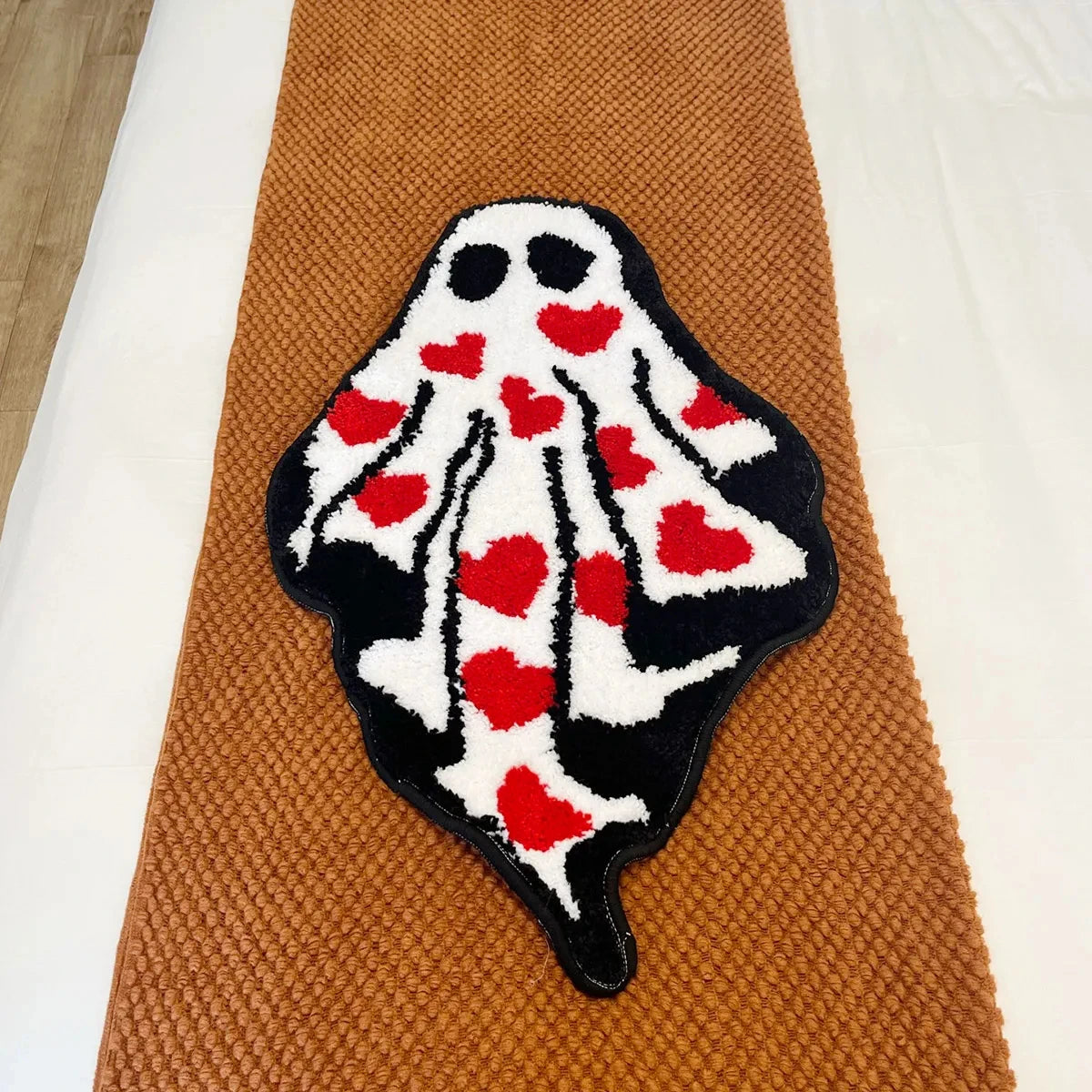 Heart Ghost Tufted Rug