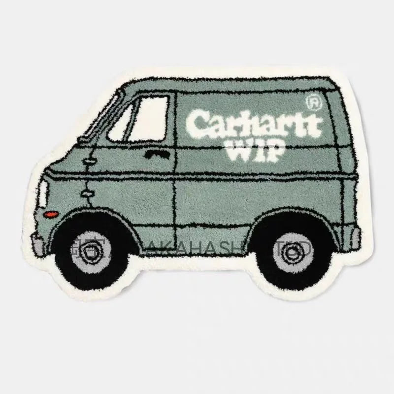 VIKAMA Summer Carpets, Car Carpets, Living Room and Bedroom Bed Carpets, Children's Room Anti-slip Floor MATS, Home Decoration