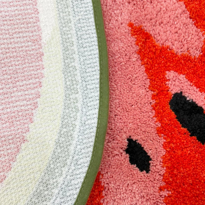 Watermelon Tufted Rug