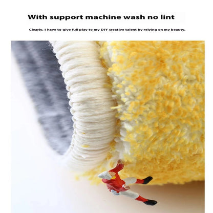 VIKAMA Coin Pattern Rug SpongeBob Style Home Bedroom and Living Room Floor Mat Non-Slip Anti-Fouling Carpet Home Decoration