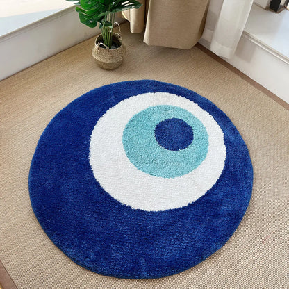 Evil Eye Tufted Rug