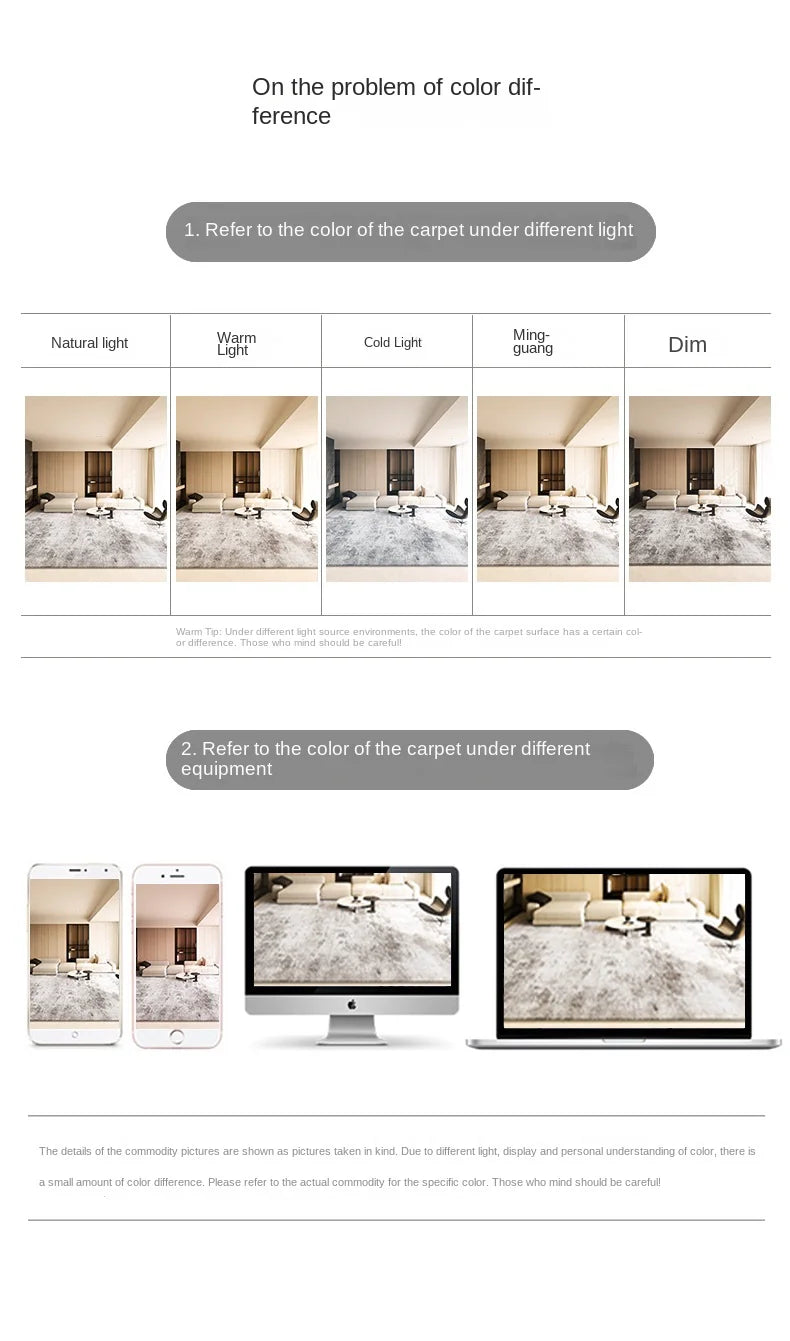 VIKAMA Cartoon Abstract Carpet Home Decoration, Suitable for the Entrance Bathroom Non-slip Mat, Soft and Comfortable, Absorbent