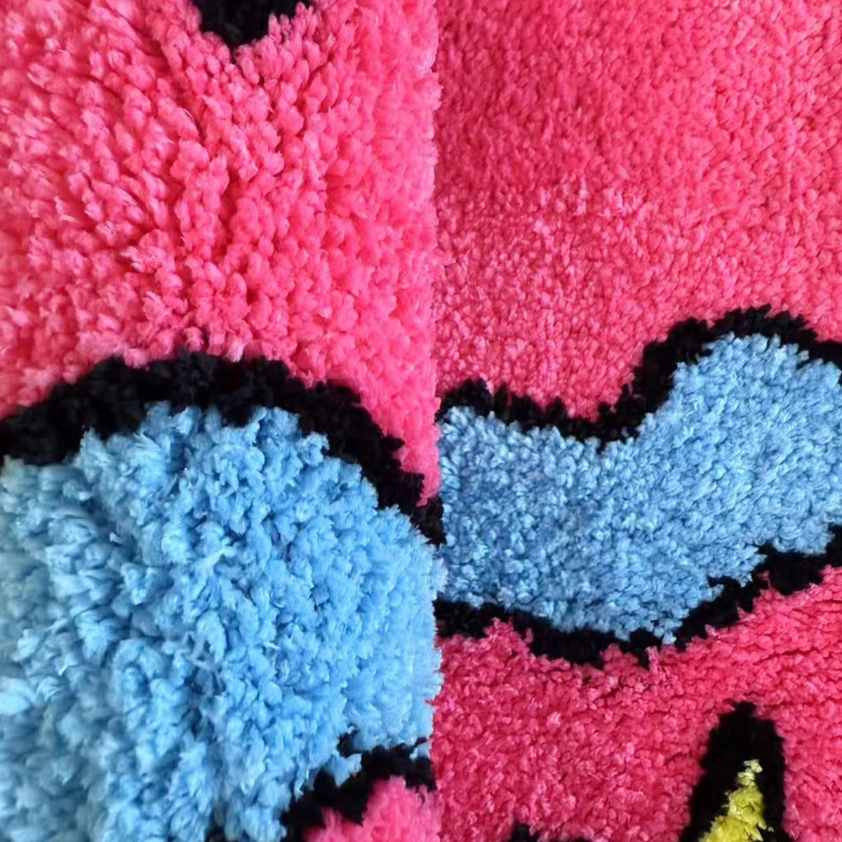 Hot Selling Pink Planet Tufted Rug Living Area Bedroom Flooring Mat Fluffy Washable Anti Slip Room Home Decor Nursery Carpet Pad