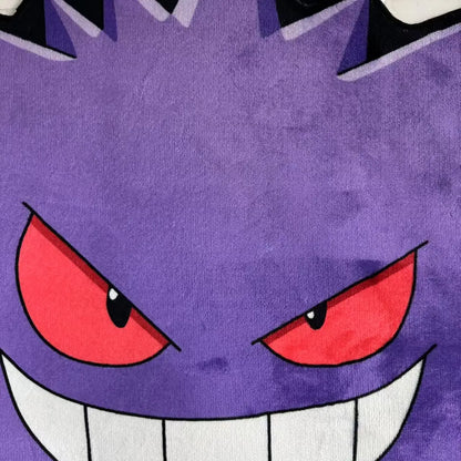 Pokemon Purple Gengar Hanging Rugs Tapestry Home Bedroom Deco Door Kitchen Mats Living Room Hanging Rugs Kids Children Gifts