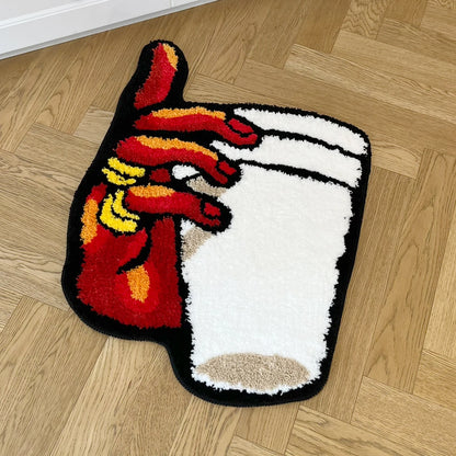 Cup in Hand Tufted Rug