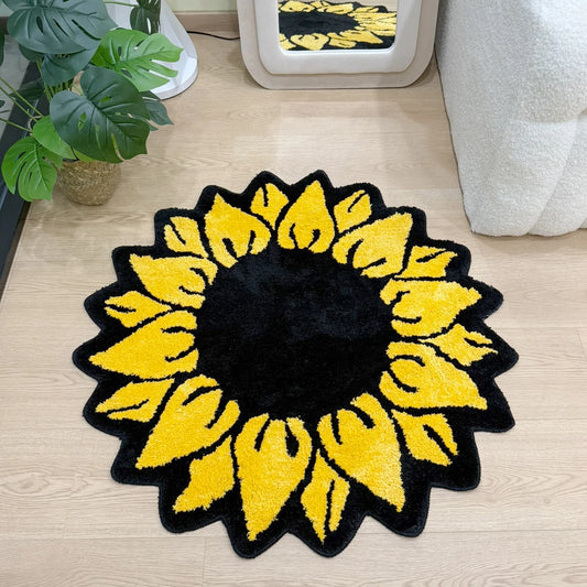 Sunflower Tufted Rug