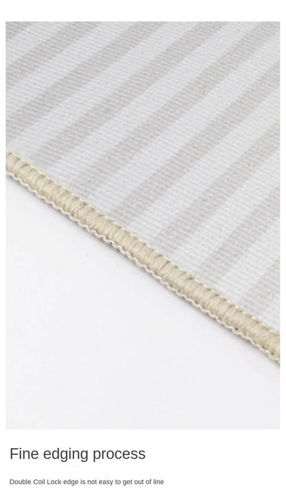 VIKAMA Cool Blue and White Sports Car Rug - Easy to Clean - Boys' Bedroom Floor Mat - Living Room Floor Pad - Home Decoration