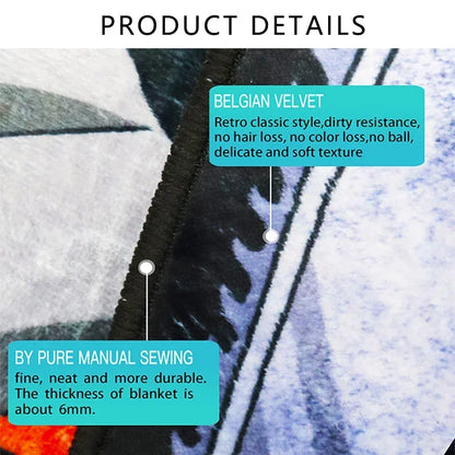 Snorlax Design Carpet Soft and Durable Perfect Home Decor To Add A Touch of Anime Charm Ideal Gift for Pokémon Fans