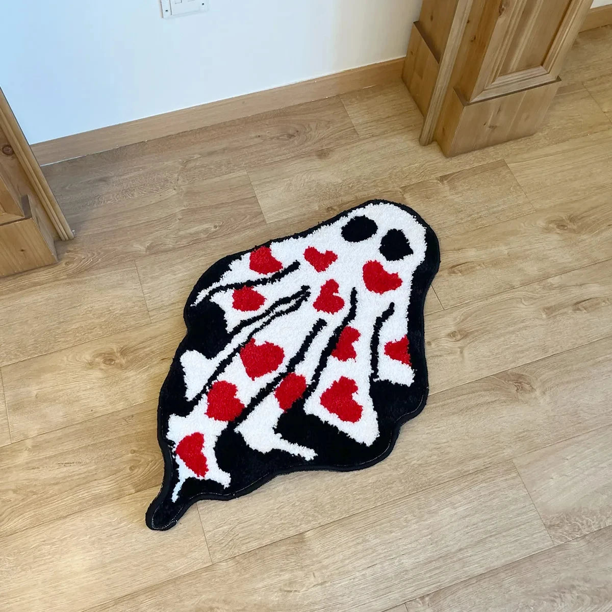 Heart Ghost Tufted Rug