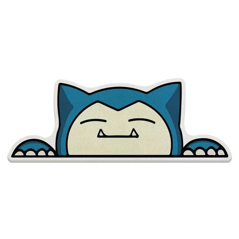 Snorlax Design Carpet Soft and Durable Perfect Home Decor To Add A Touch of Anime Charm Ideal Gift for Pokémon Fans